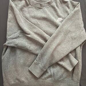 Men's Nike Gray Crewneck